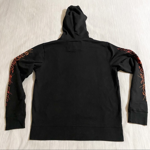 True Religion BrokenTrue Graphic Zip UP Sweatshirt - Picture 12 of 16